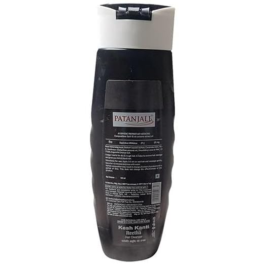 Patanjali Kesh Kanti Hair Cleanser Reetha Shampoo, 180ml - Image 3