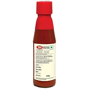 TOPS Red Chilli Sauce | 200g. Glass Bottle - Image 3