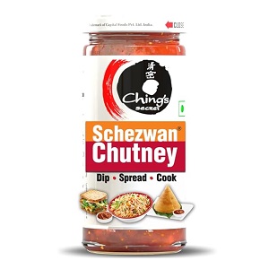 Ching’s Secret Schezwan Chutney, 250g, Spicy & Tangy, Dip, Spread, Cook