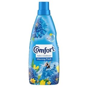 Comfort Morning Fresh Fabric Conditioner 860 ml Bottle|| After Wash Liquid Fabric Softener - For Softness|| Shine & Long Lasting Freshness