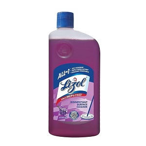 Lizol Disinfectant Surface & Floor Cleaner Liquid, Lavender - 1L | Kills 99.9% Germs | India's #1 Floor Cleaner