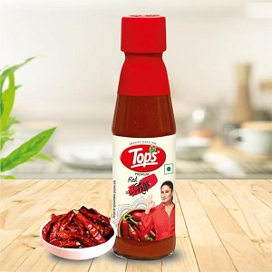 TOPS Red Chilli Sauce | 200g. Glass Bottle - Image 5