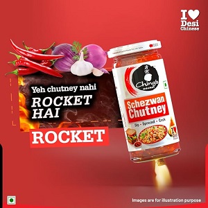 Ching’s Secret Schezwan Chutney, 250g, Spicy & Tangy, Dip, Spread, Cook - Image 3