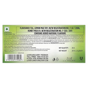 Lipton Honey Lemon Green Tea Bags, 25 Tea Bags - Image 2