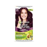 Garnier Color Naturals Burgundy Hair Color – Shade 3.16 | Ammonia-Free Cream Dye with 5 Oils | 100% Grey Coverage | Salon Finish at Home | Mini Pack 35ml + 30g (Set of 1)