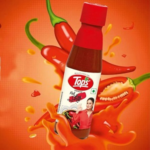 TOPS Red Chilli Sauce | 200g. Glass Bottle - Image 4
