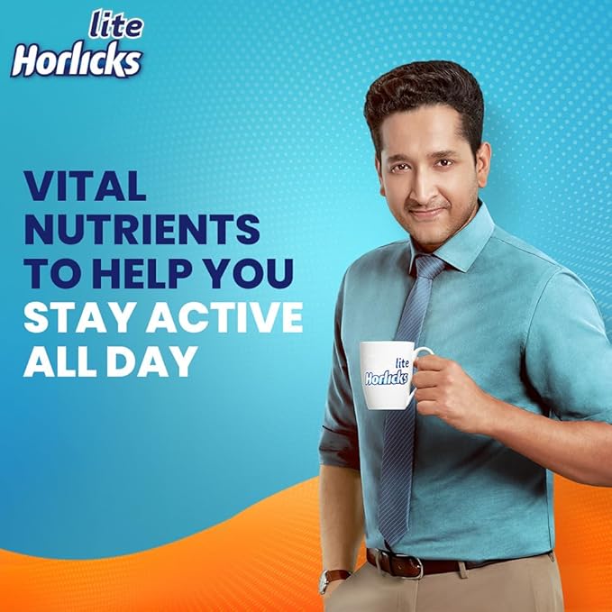 Horlicks Lite 450g, Scientifically designed for Adults |High Protein, Zero added sugar | Malt Flavor - Image 5