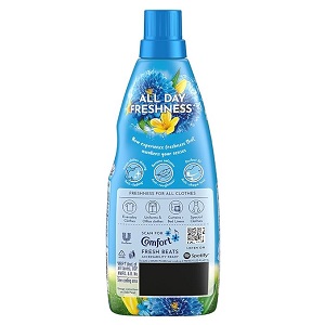 Comfort Morning Fresh Fabric Conditioner 860 ml Bottle|| After Wash Liquid Fabric Softener - For Softness|| Shine & Long Lasting Freshness - Image 3