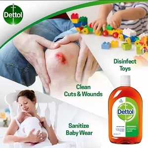 Dettol Antiseptic Liquid - 60 mlDettol Antiseptic Liquid protects you and your family - Image 2