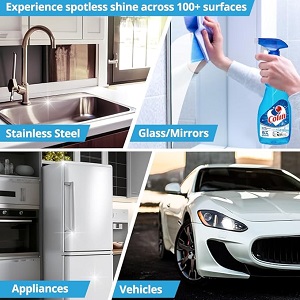 Colin Glass and Surface Cleaner Liquid Spray - 500 ml | India's #1 All-Purpose Glass Cleaner for Car, Kitchen and Home Surfaces | Multi Surface Cleaner - Image 5