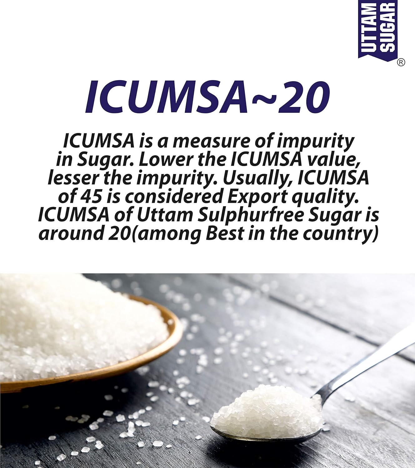 Uttam Sugar Sulphurfree Sugar, 5kg - Image 4