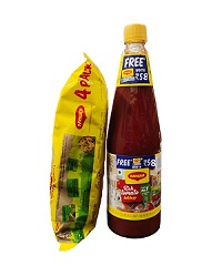 Rich Tomato Ketchup 960g FREE Maagi 58/- Noodals
