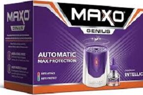 Maxo Genius Liquid Vaporizer Combo (Machine + 1 Refill Liquid 45ml)|India's 1st Automatic Machine with liquid