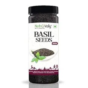 NutroVally Raw Basil Seeds