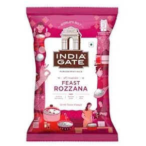 India Gate Basmati Rice Pouch, Rozzana, 1kg