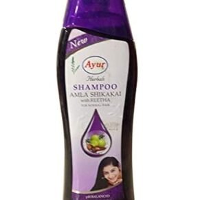 Ayur Herbals Shampoo Amla Shikakai with Reetha for Normal Hair