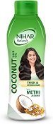 Nihar Naturals Non Sticky,Coconut Hair Oil