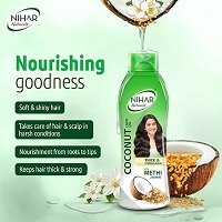 Nihar Naturals Non Sticky,Coconut Hair Oil - Image 2