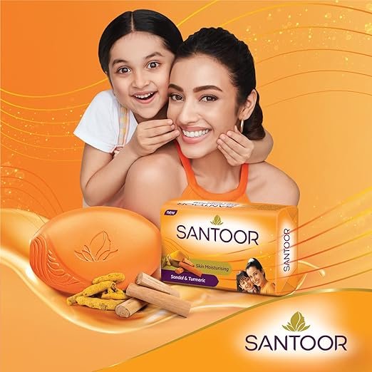 Santoor Sandal Soap - Image 2