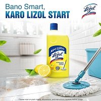 Lizol Disinfectant Surface & Floor Cleaner Liquid - Image 2