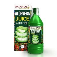 Patanjali Aloe Vera Juice with Fiber for Digestion & Detox | Gut Health Drink