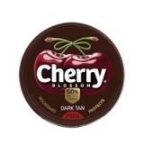 Cherry Blossom Wax Shoe Polish Dark Tan