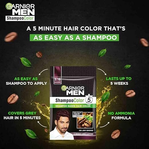 Garnier Men Shampoo Hair Color - Image 2
