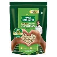 Tata Sampann Pure Cashews Whole/Kaju,