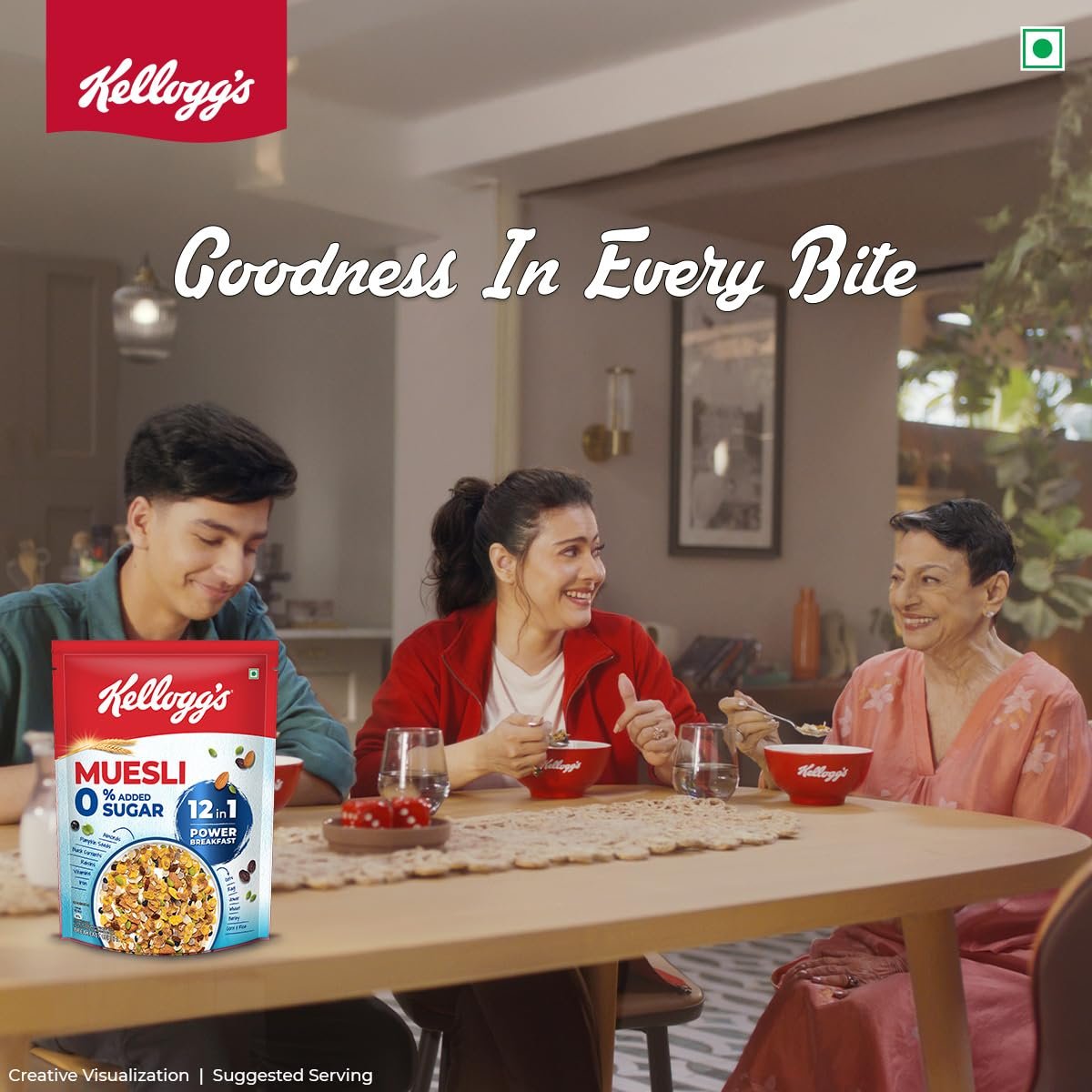Kellogg's Muesli 0% Added Sugar - Image 2
